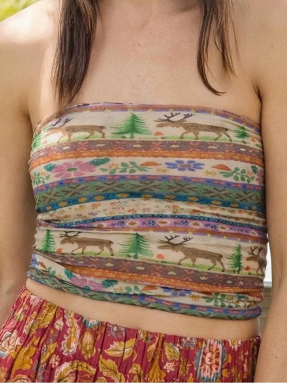 Natural Life Boho Bandeau - 332 - Picture 4 of 5